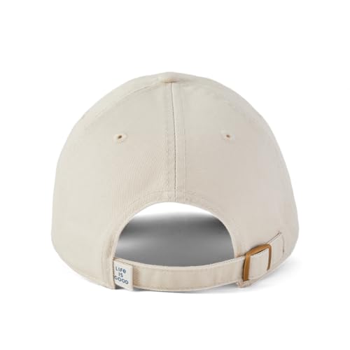 Life is Good Guitar Frog Chill Hat, Bone Color