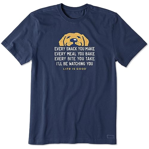Life is Good Mens Crusher Tee I'll Be Watching You