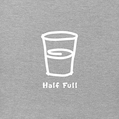 Life is Good Men's Half-Full Heather Gray Tee